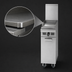 Thumbnail image #3 for Garland Master Series 12-Inch Gas Griddle Add-A-Unit Range Attachment with Storage Base