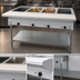 Thumbnail image #3 for Omcan LP Gas Open Well Steam Table, 4 Full-Size Pan Capacity, Stainless Steel, 58-Inch