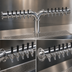 Thumbnail image #3 for Krowne 12-Faucet Glycol-Cooled Pipe Y-Tower Beer Tower, 54-Inch OA Length, Brushed Stainless Steel
