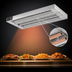 Thumbnail image #3 for Hatco Glo-Ray® 132-Inch Double Infrared Strip Heater, Unlighted, Aluminum, 4.64 kW