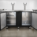 Thumbnail image #4 for BK Resources 70-Inch Draft Beer Cooler with 2 Doors, 2 Towers, and 2 Double-Head Taps