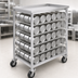 Thumbnail image #3 for Dinex 308-Can #5 Stationary All-Welded Aluminum Can Rack