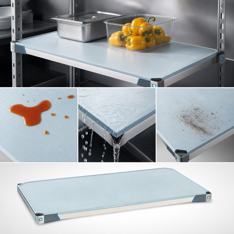 Product image #3 for MetroMax i 36 Inch W x 24 Inch D Solid Polymer Shelf
