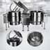 Thumbnail image #3 for Crown ELTM-60-2 Twin 60-Gallon Electric Tilting Mixer Kettle