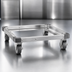 Thumbnail image #3 for Metro Stainless Steel Truck Dolly Frame with Corner Bumpers, 30 in. W x 24 in. D