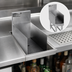 Thumbnail image #3 for Spec-Bar Recessed Stainless Steel Workboard, 12 x 24 Inches, for 24-Inch Equipment
