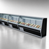 Thumbnail image #3 for Howard-McCray 32E Series Remote Fish & Poultry Refrigerated Service Case, 98-Inch, Endless Design, White Finish, LED Lighting