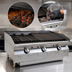 Thumbnail image #3 for RedHots Chef Line 48-Inch Natural Gas Countertop Charbroiler with Lava Rocks