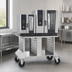 Thumbnail image #3 for RATIONAL MobilityLine Stand II Stainless Steel Mobile Equipment Stand with 14 Support Rails for iCombi 6- and 10-Half-Size Classic/Pro
