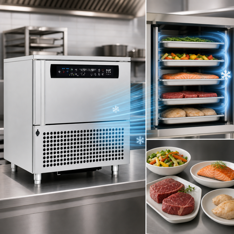Product image #3 for Delfield CV5E Undercounter Self-Contained Blast Chiller/Shock Freezer, 5-Pan Capacity