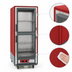 Thumbnail image #4 for Metro C5 3 Series Full-Height Heated Holding Cabinet with Dutch Clear Doors, Shelves Only, Lower Wattage