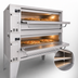 Thumbnail image #3 for Bakers Pride Super Deck Series 2-Deck Gas Pizza Deck Oven, 45 Inch x 24.5 Inch Bake Deck, Shallow Depth