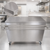 Thumbnail image #3 for Stainless Steel Serving Counter Utility Station with Sliding Door and Drop Shelf, 60 x 24 Inches