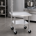 Thumbnail image #3 for Duke 30 x 30-Inch, 29-Inch High Stainless Top Open Base Mixer Stand with Adjustable Undershelf
