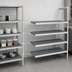 Thumbnail image #3 for Fermostock 4-Tier Polymer Shelving Expansion Kit with 1 Upright, 66