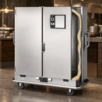 Thumbnail image #3 for Metro MBQ MBQ-150D Two-Door Insulated Heated Banquet Holding Cabinet, 150-Plate Capacity, Stainless Steel, Thermostatic, 120V