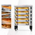Thumbnail image #3 for PizzaMaster PM 845ED 5-Deck Electric Pizza Deck Oven with Ceramic Clay Stones