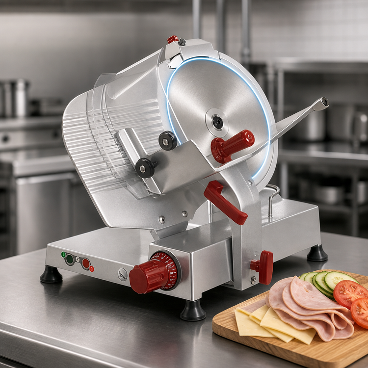 Product image #3 for Axis Manual Gravity Feed Commercial Food Slicer with 14-Inch Blade