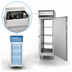 Thumbnail image #3 for Continental Refrigerator Designer Line D1FENSAPT One-Section Wide Pass-Thru Freezer with Stainless Steel Exterior