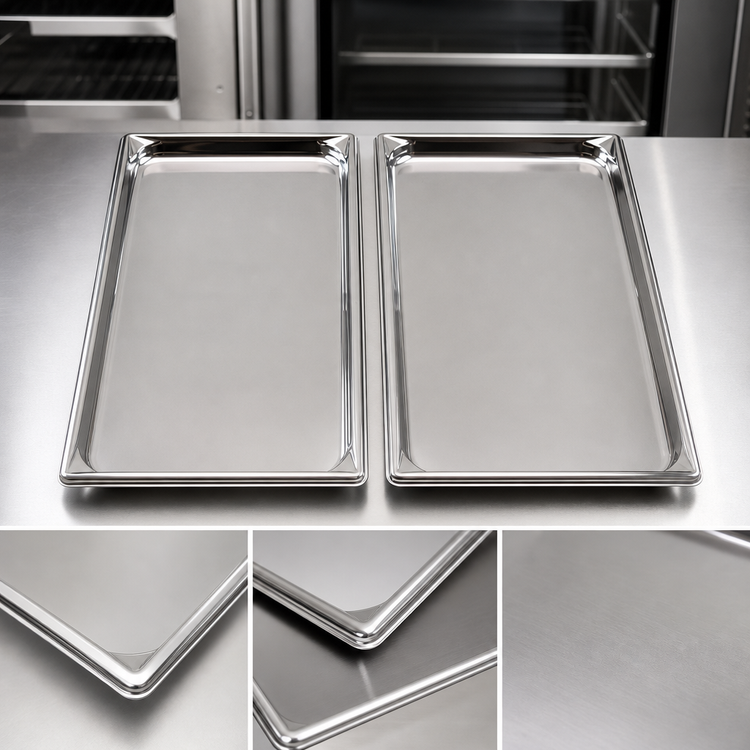 Product image #4 for Alto-Shaam Stainless Steel Drip Pan Without Drain for Cook and Hold Ovens