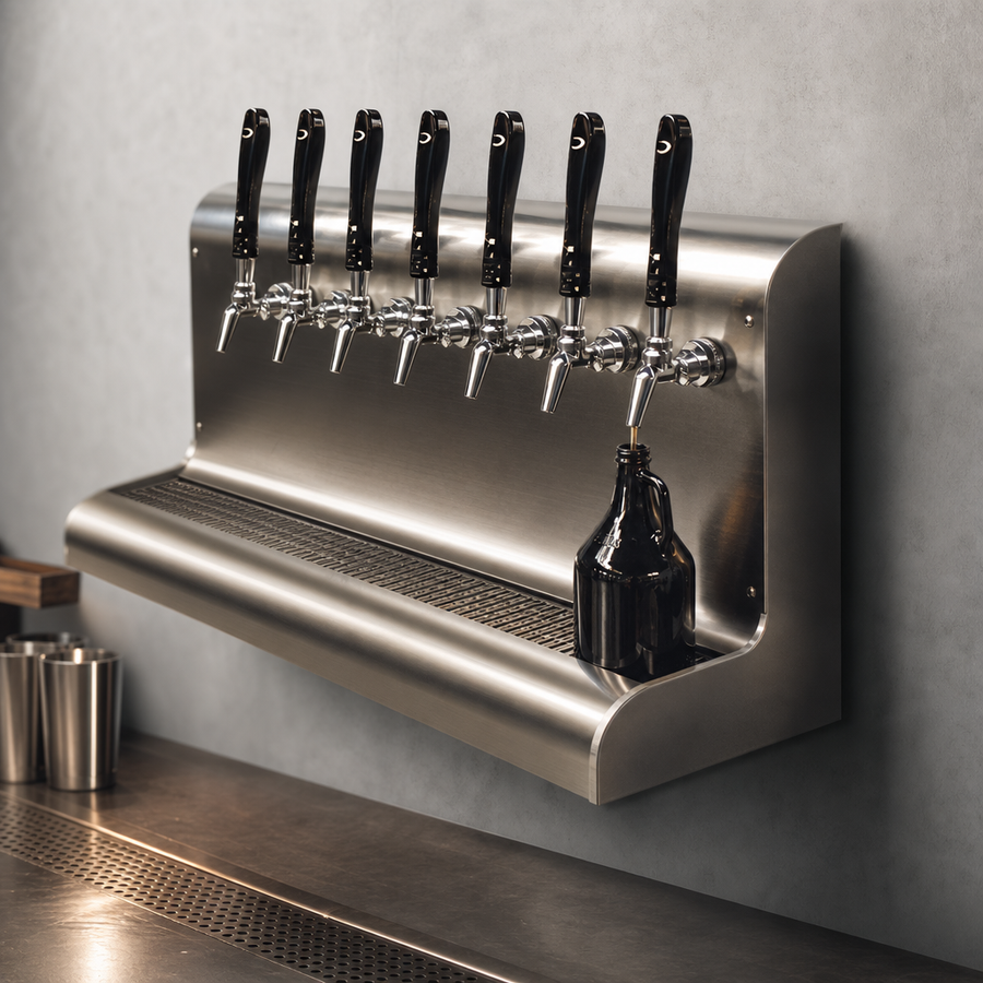 Seven-Faucet Capacity