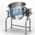Thumbnail image #3 for 30-Gallon Direct Steam Tilting Kettle, 2/3 Jacketed, U-Frame Mounted
