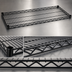 Thumbnail image #3 for Eagle Stand-Outs Decorative Wire Shelf with QuadTruss, 72 x 21 Inch, Black Epoxy Finish