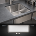 Thumbnail image #3 for John Boos 16 x 20 x 12 Inch Weld-In Undermount Single-Compartment Sink, 14 Gauge Stainless Steel