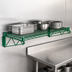 Thumbnail image #3 for Quantum Wall-Mount Cantilever Single Wire Shelf, 24 x 24 Inches, Green Antimicrobial Epoxy Finish