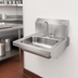 Thumbnail image #3 for John Boos Pro-Bowl Wall-Mount Stainless Steel Hand Sink with 14