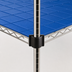 Thumbnail image #3 for Eagle Group QuadPlus Solid Blue Polymer Shelf Mat with Quad-Adjust Wire Frame, 30 x 24 Inch