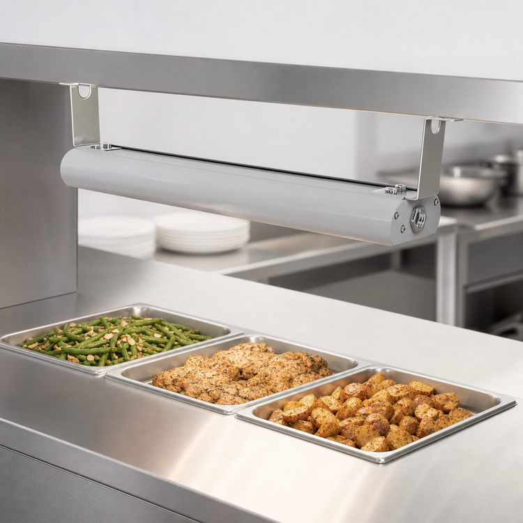 Product image #3 for Vollrath 48-Inch Low Profile Unlighted Strip Heat Lamp