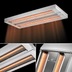 Thumbnail image #3 for Hatco Glo-Ray 108-Inch Double Unlighted Infrared Strip Heater with Tubular Metal Elements