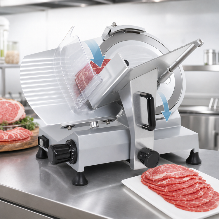 Product image #4 for General GSE012 Manual Gravity-Feed 12-Inch Commercial Food Slicer