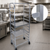 Thumbnail image #3 for Channel Manufacturing All-Welded Aluminum Side-Load Bun Pan Rack, 12-Pan Capacity