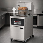 Thumbnail image #3 for Henny Penny OEA341.0 1-Well Electric Auto-Lift Open Fryer, 80-Lb Oil Capacity, Programmable Controls, Built-In Filtration