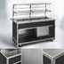 Thumbnail image #3 for Atlas Metal BLC-5-RM 5-Pan Mobile Refrigerated Cafeteria Cold Food Serving Counter
