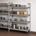 Thumbnail image #4 for Cambro Camshelving Premium 4-Tier Add-On Shelving Unit, 24