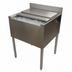 Thumbnail image #4 for BK Resources Underbar Insulated Stainless Steel Ice Bin with 80 lb Capacity, 24
