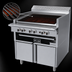 Thumbnail image #3 for Garland Cuisine Series Heavy Duty 36-Inch Gas Charbroiler Range with Open Cabinet Base and Cast Iron Radiants