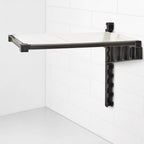 Thumbnail image #4 for Cambro Camshelving® Elevation EWSSKA2136S1580 Wall-Mounted Solid Add-On Shelf Kit, 21 x 36 Inches, Brushed Graphite, CamGuard