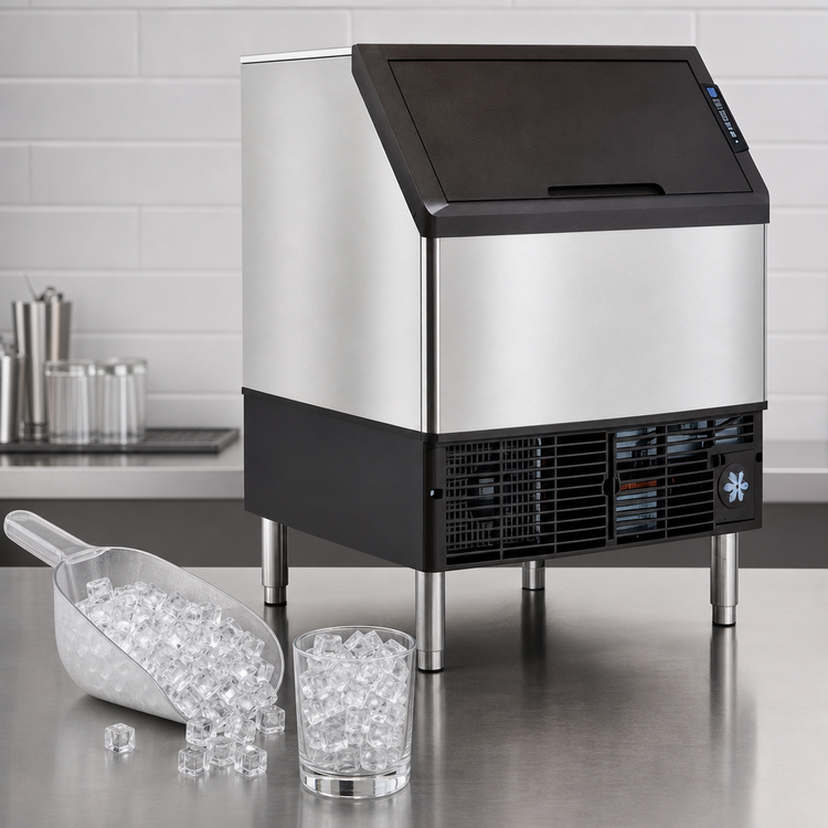Product image #3 for Manitowoc NEO UDP0310A Undercounter Full-Size Dice Ice Machine with 119 lb Bin
