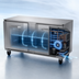 Thumbnail image #3 for Victory Refrigeration VUF60HC V-Core™ Two-Section Undercounter Freezer, 60 Inches Wide, Rear-Mounted Self-Contained Refrigeration