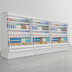 Thumbnail image #4 for Howard-McCray Ovation Series 99-Inch Dairy Open Merchandiser, Self-Contained, 3-Tier LED Shelves, White