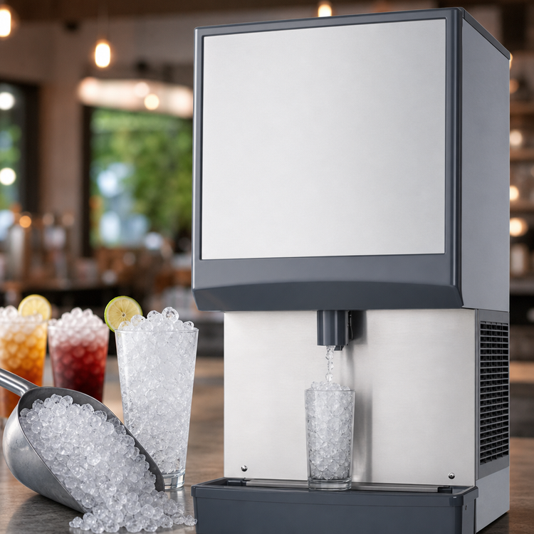 Product image #3 for Follett Symphony Plus 50CI414A-LI Countertop Ice-Only Dispenser, 425 lb. Daily Chewblet® Nugget Ice Production