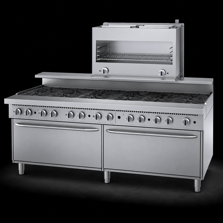 Product image #3 for Garland G-Series Infrared Gas Range-Mount Cheesemelter for G60 Range, 59-1/16 Inches Wide