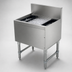 Thumbnail image #3 for Advance Tabco Prestige Supreme 36-Inch Stainless Steel Bar Ice Chest Without Cold Plate, 108 lb Capacity