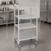 Thumbnail image #4 for Cambro Camshelving Premium High-Density Mobile Starter Unit, Solid, 4-Shelf, 24 x 60 x 75-1/4 Inches, Speckled Gray