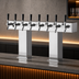 Thumbnail image #3 for Perlick Bridge Tee Countertop Draft Beer Tower, Extra High, 8-Faucet, Glycol-Cooled, Polished Chrome