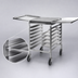 Thumbnail image #3 for Panco Mobile Counter-Height Utility Rack for 18